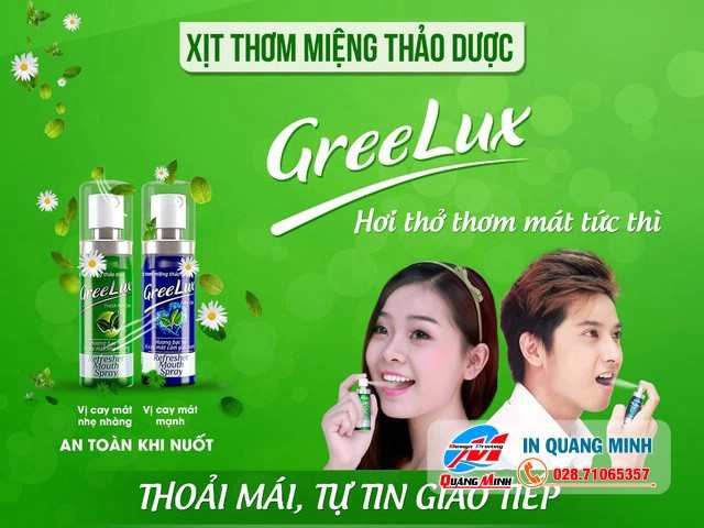 in poster quảng cáo tại tphcm