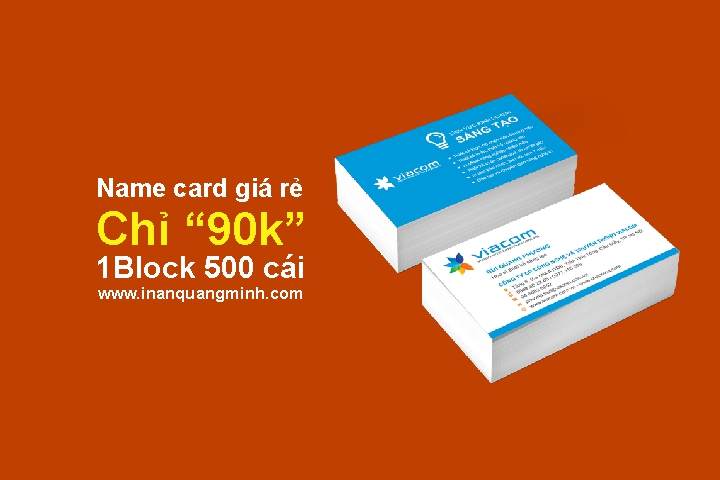 In name card / Danh Thiáº¿p / Card visit ghÃ©p bÃ i giÃ¡ ráº» 50% giÃ¡ thá»‹ trÆ°á»ng