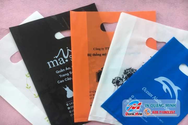 In Túi Ni Lông Đựng Mỹ Phẩm