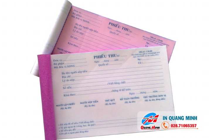 In Biểu Mẫu Các Loại
