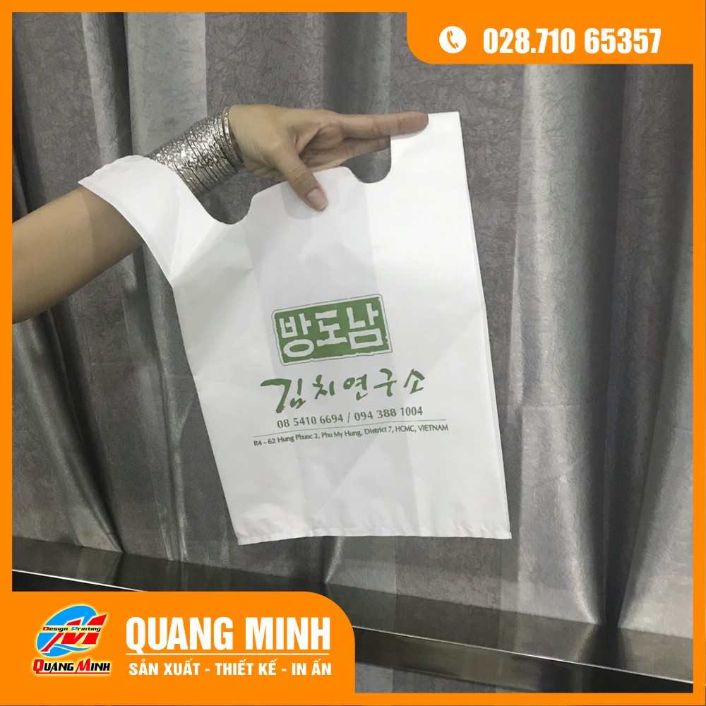 In Túi Ni Lông Đựng Mỹ Phẩm