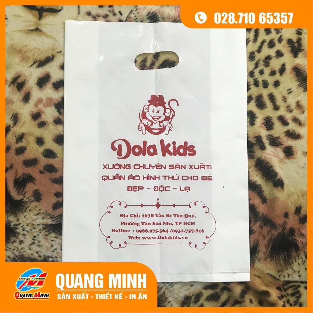 In Túi Ni Lông Đựng Quần Áo - Mỹ Phẩm