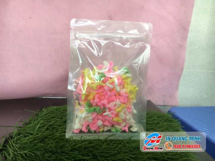 Túi Zipper Đáy Vuông