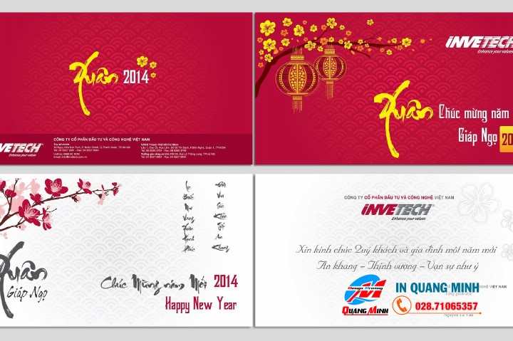 Thiệp Chúc Tết - Thiệp Mời
