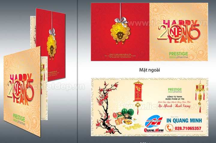 Thiệp Chúc Tết - Thiệp Mời