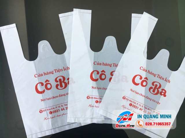In Túi Nilon Tự Hủy